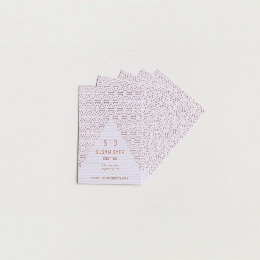 Ridged business cards printing online