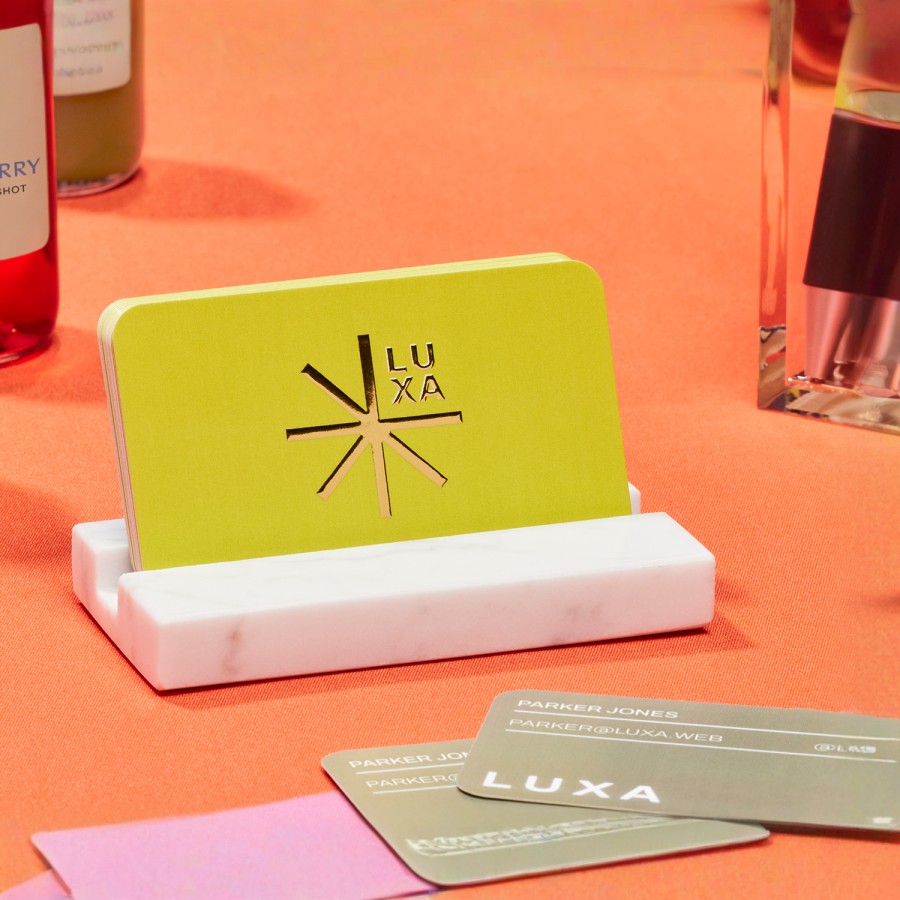 Business card printing rounded corners