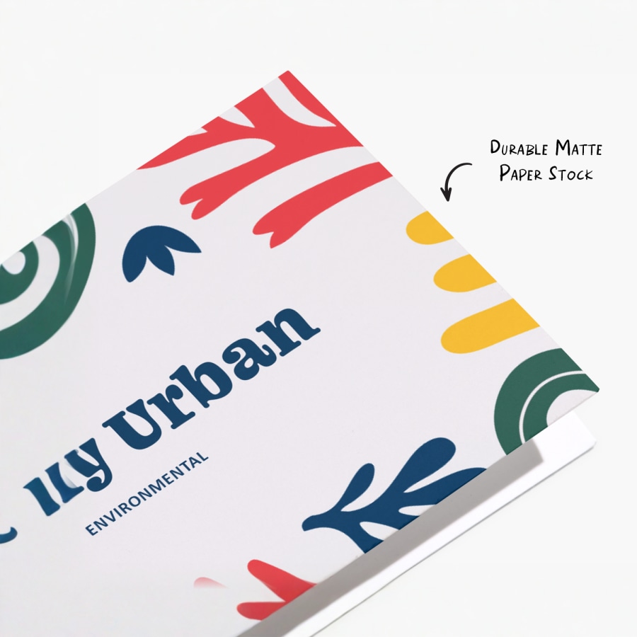 bifold business card