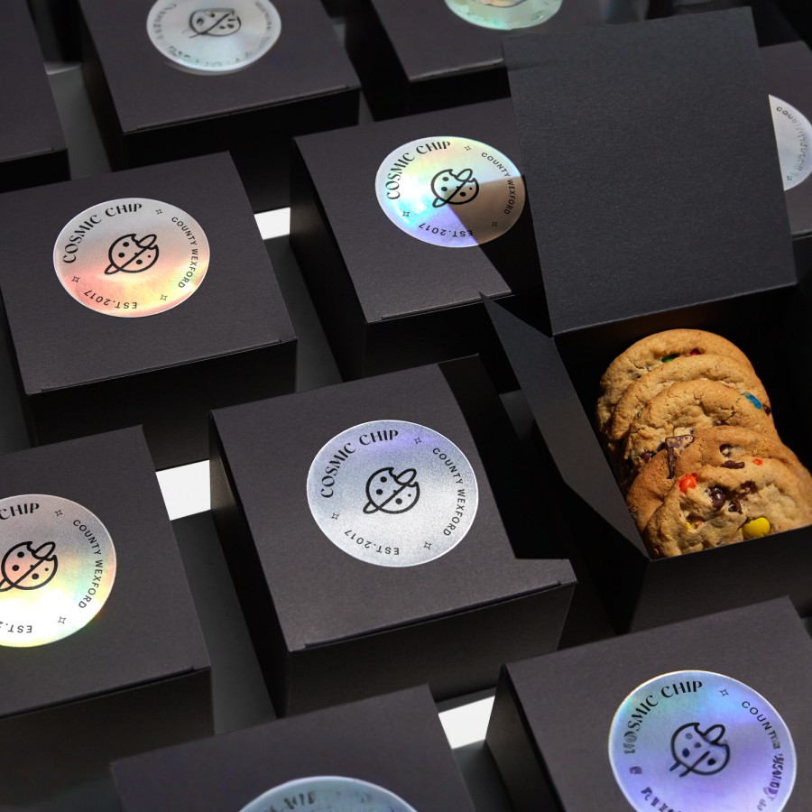 Custom holographic stickers