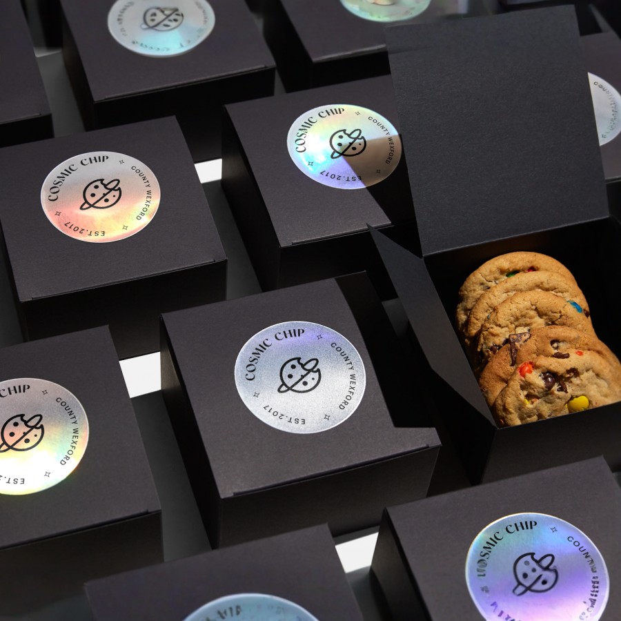 Custom holographic stickers