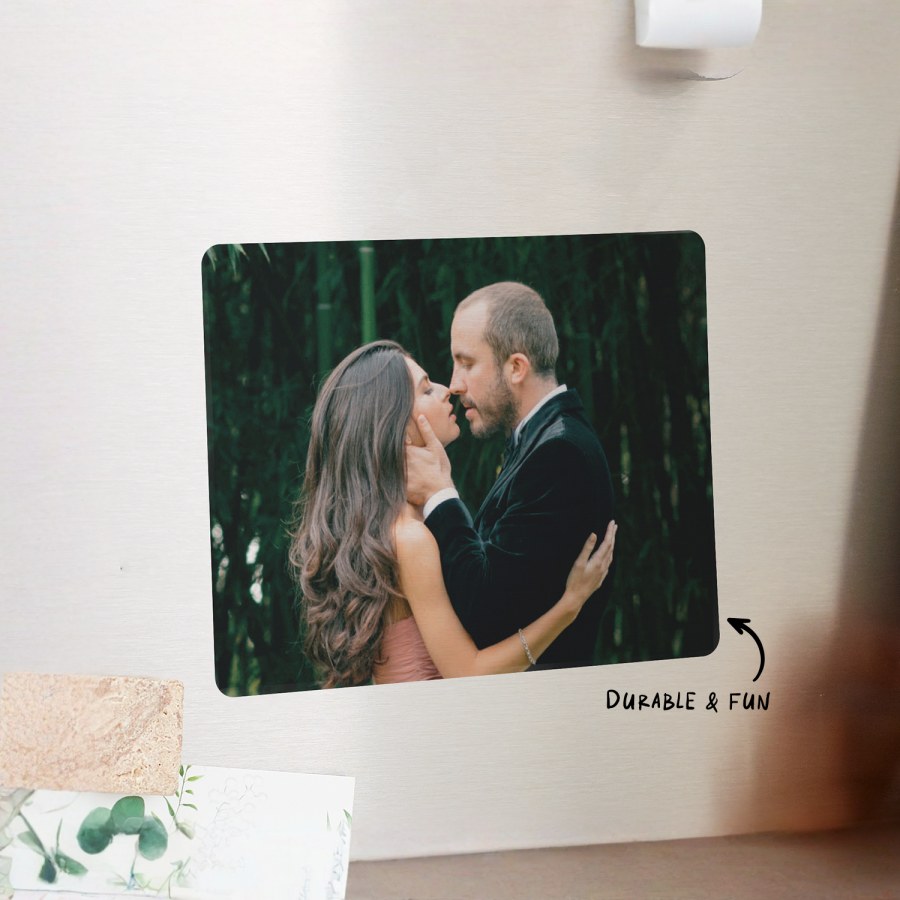 Personalized photo magnets
