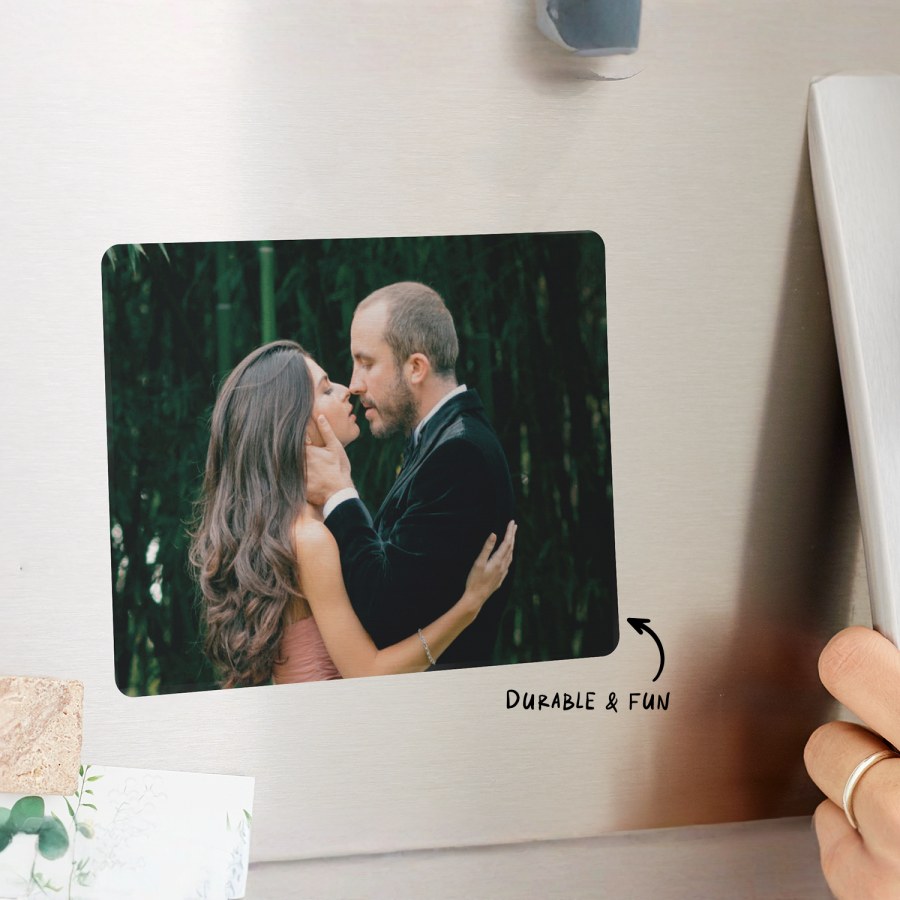 Personalized photo magnets