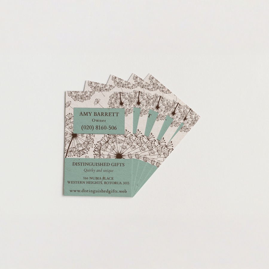 Cotton Business Cards