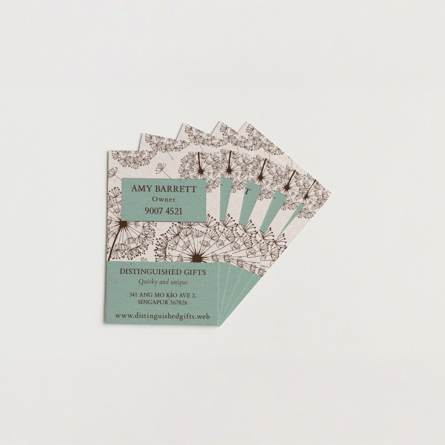 Cotton Business Cards