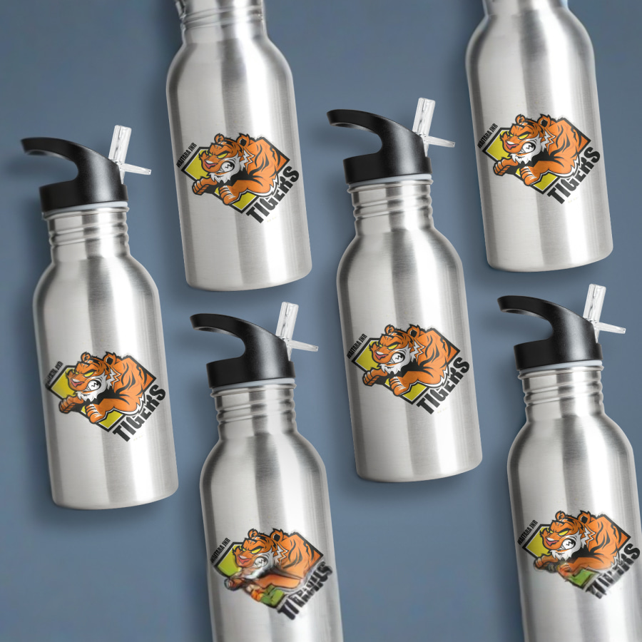 kids personalised water bottle