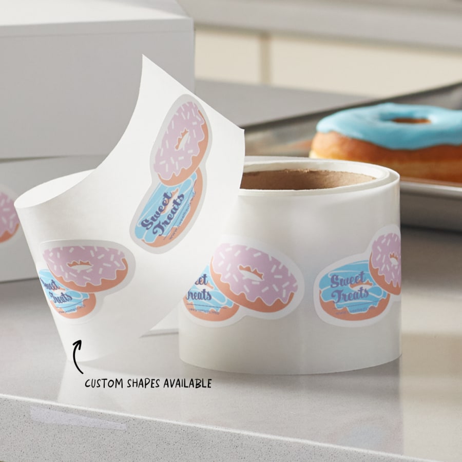 custom sticker rolls