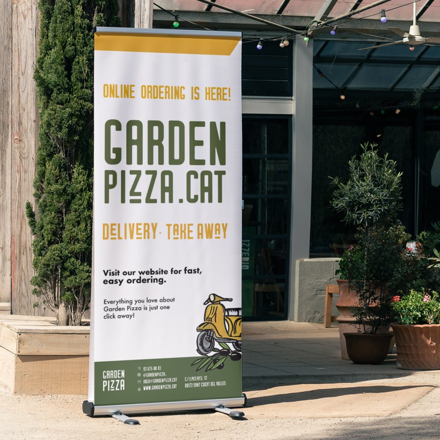 Vistaprint pull up banner