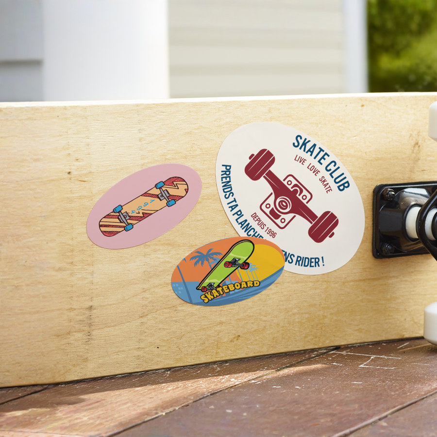 custom kiss cut stickers