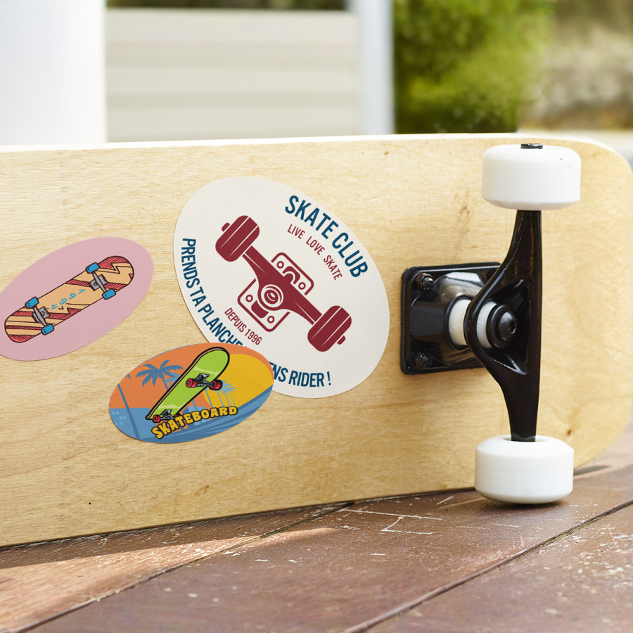 custom kiss cut stickers