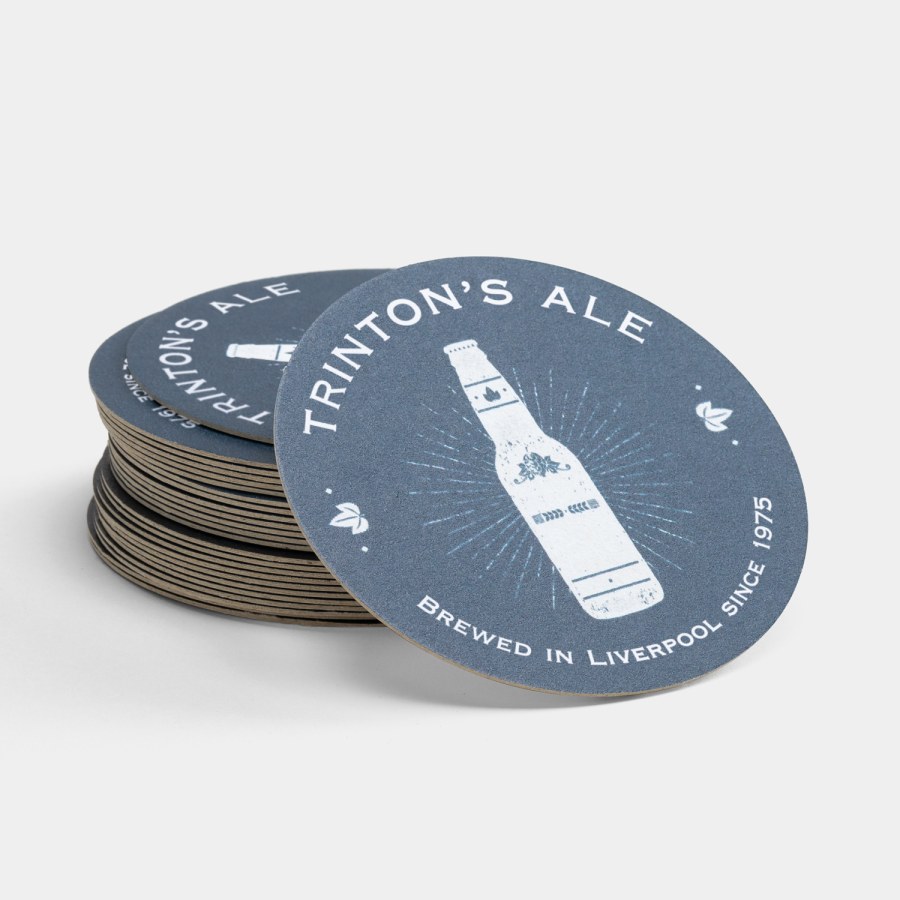 custom paper coasters