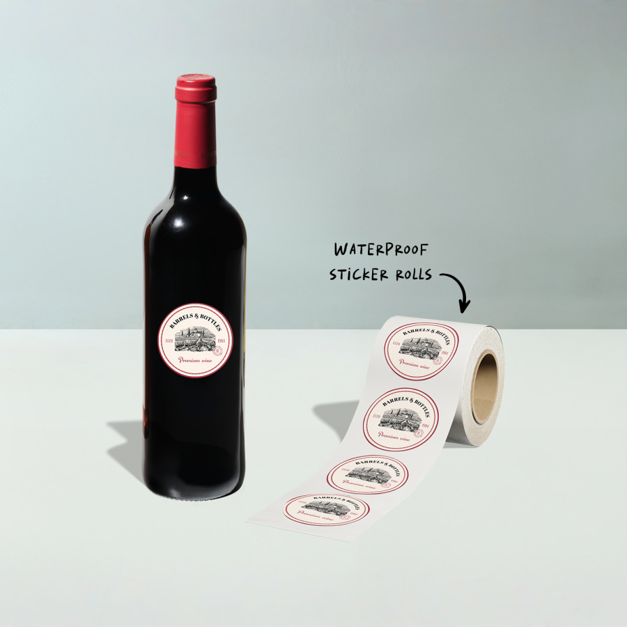 Custom wine labels