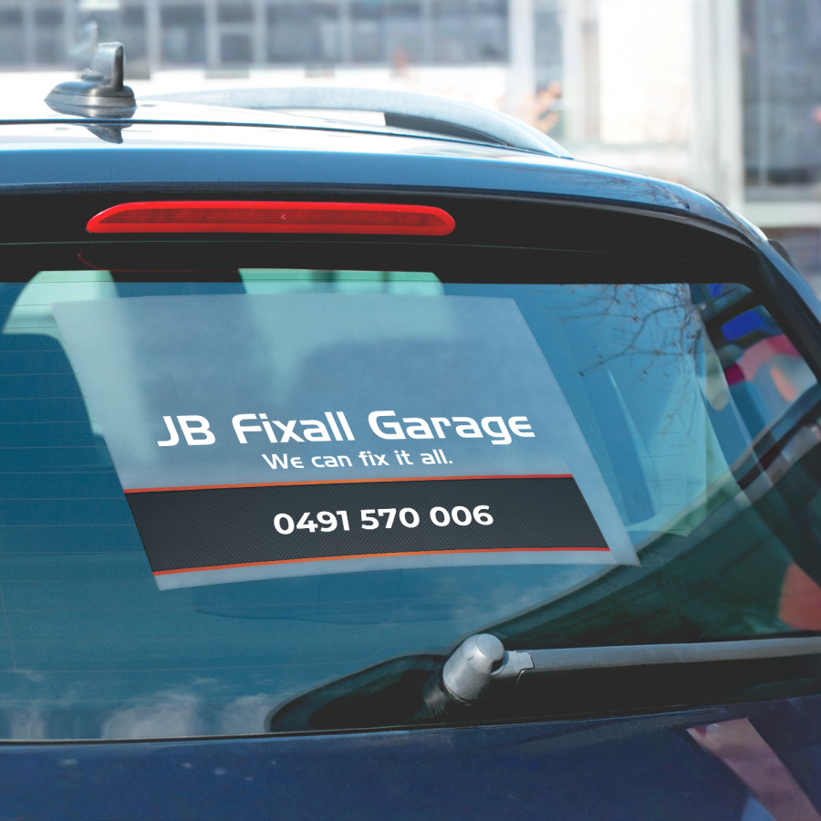 custom car window stickers