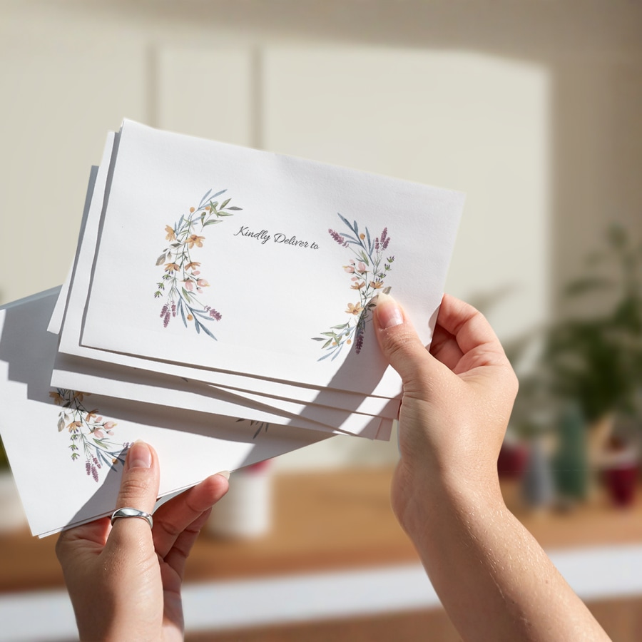 Custom envelope printing