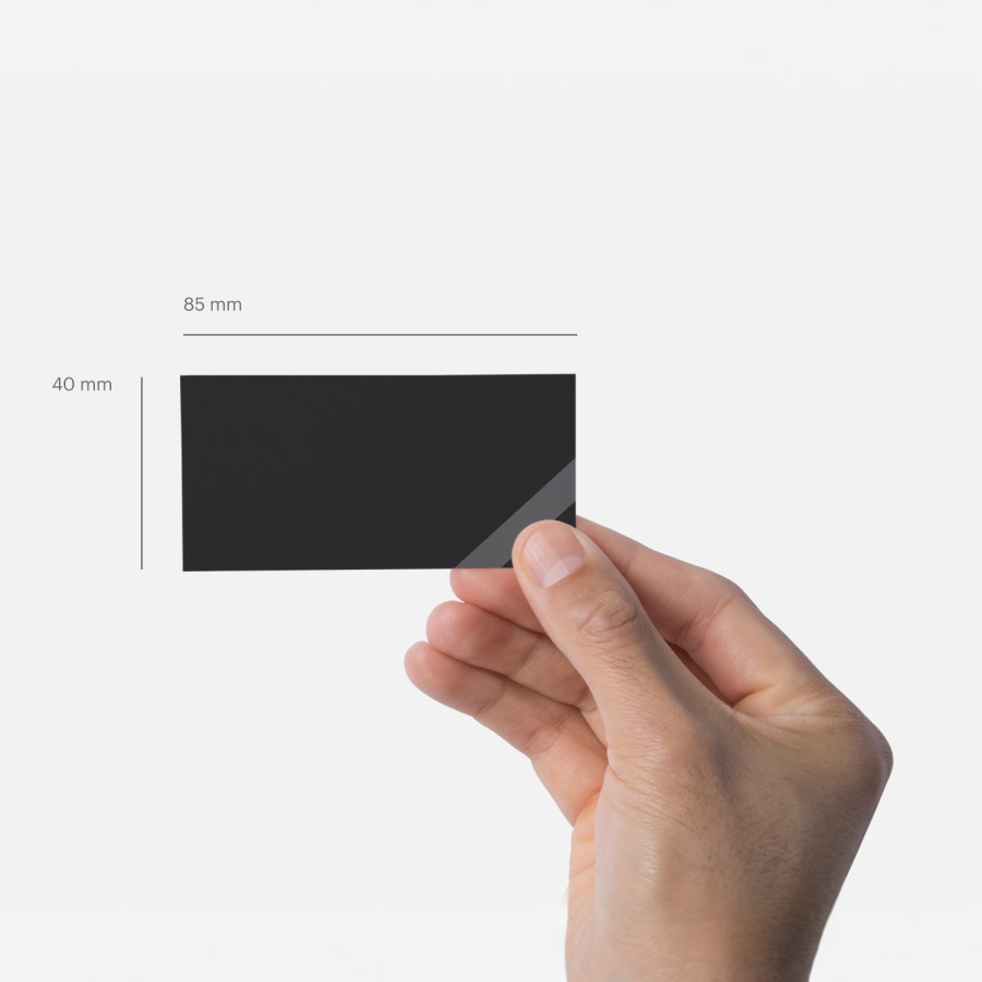 Print slim business cards