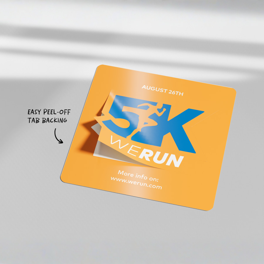 kiss cut vinyl stickers