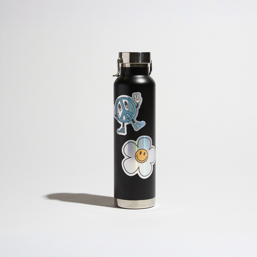 Holographic sticker printing