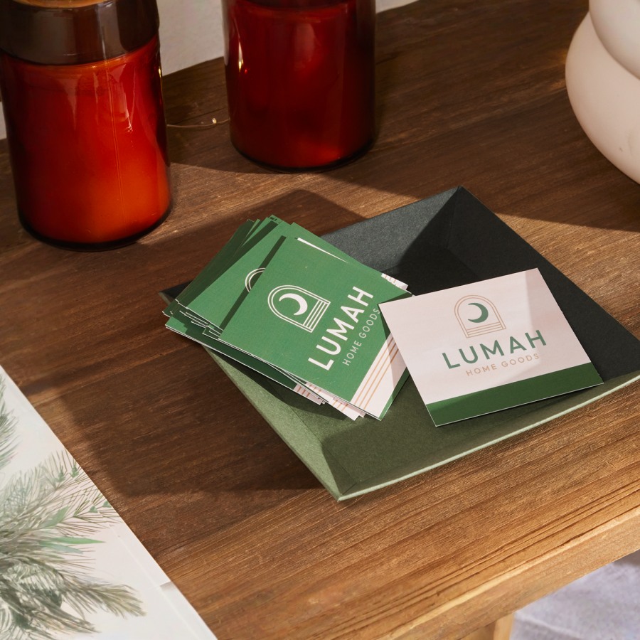 Matte business card paper