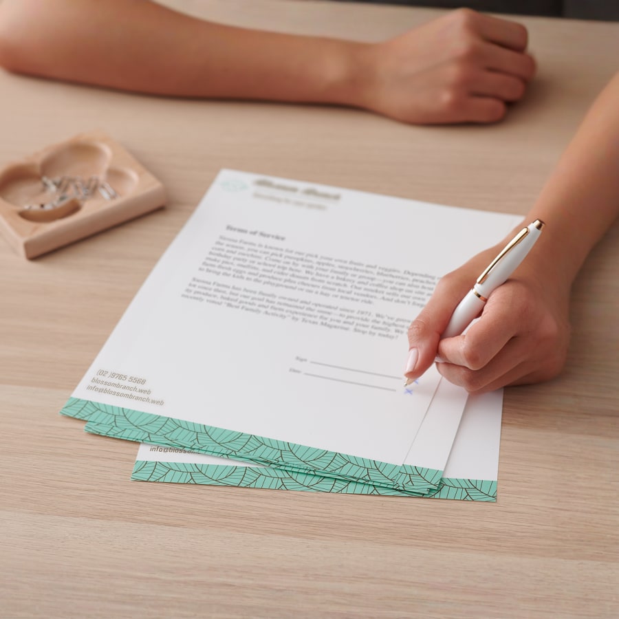 Example 1 of selected product