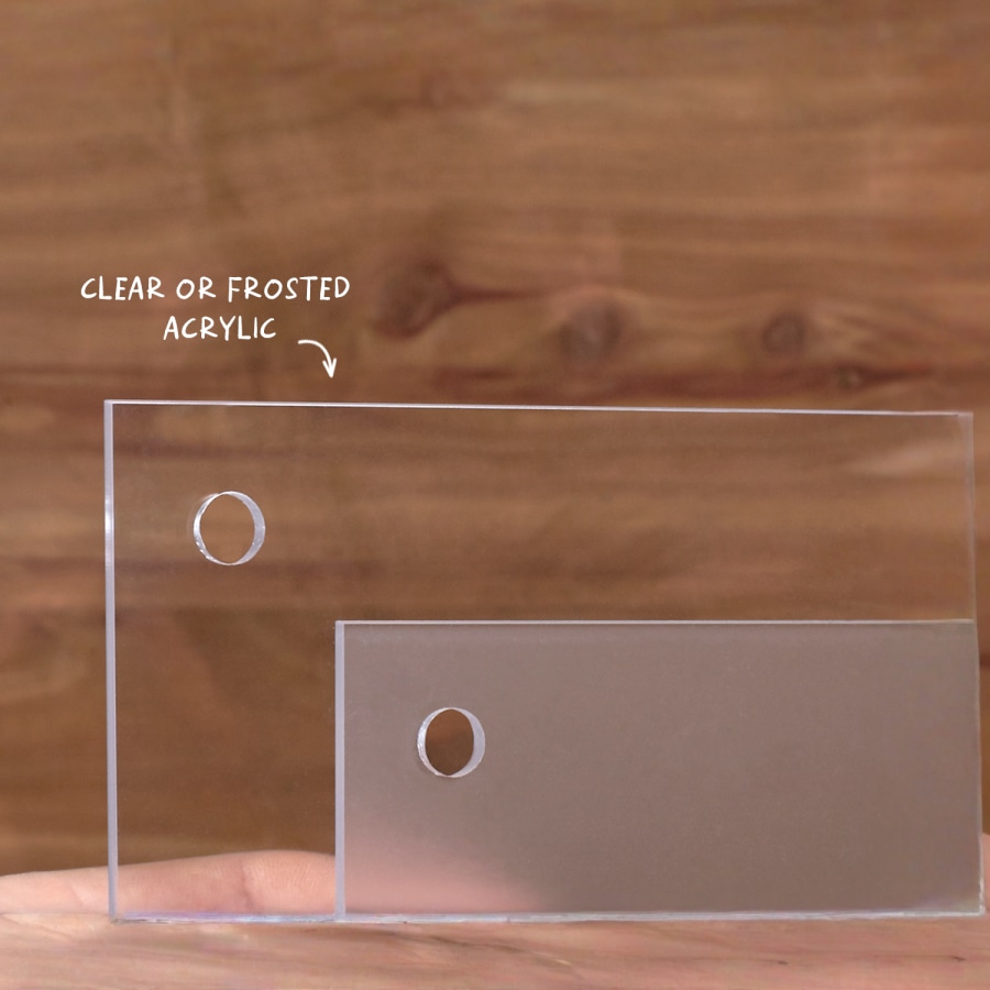 Acrylic custom signs