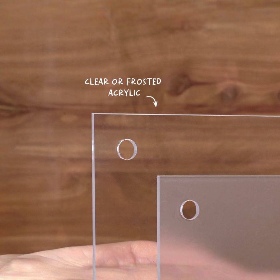 Acrylic custom signs