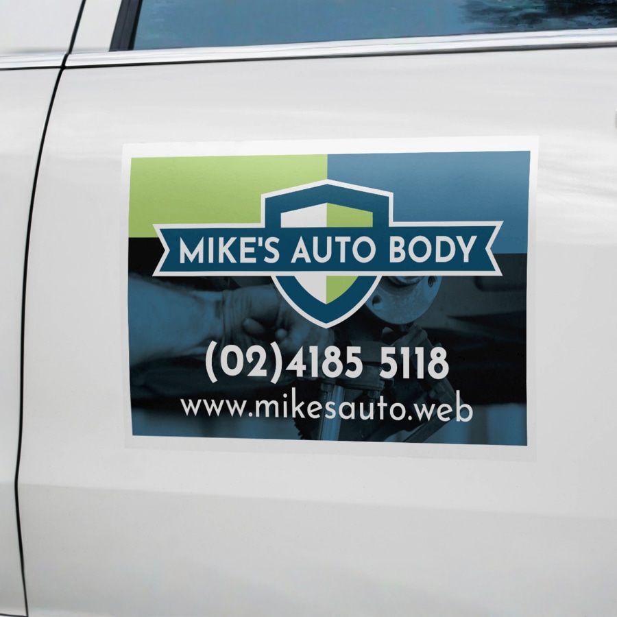 vehicle magnetic signs