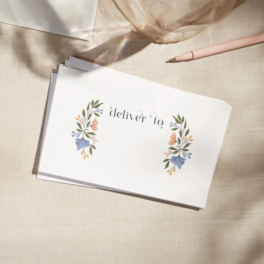 Custom printed envelopes