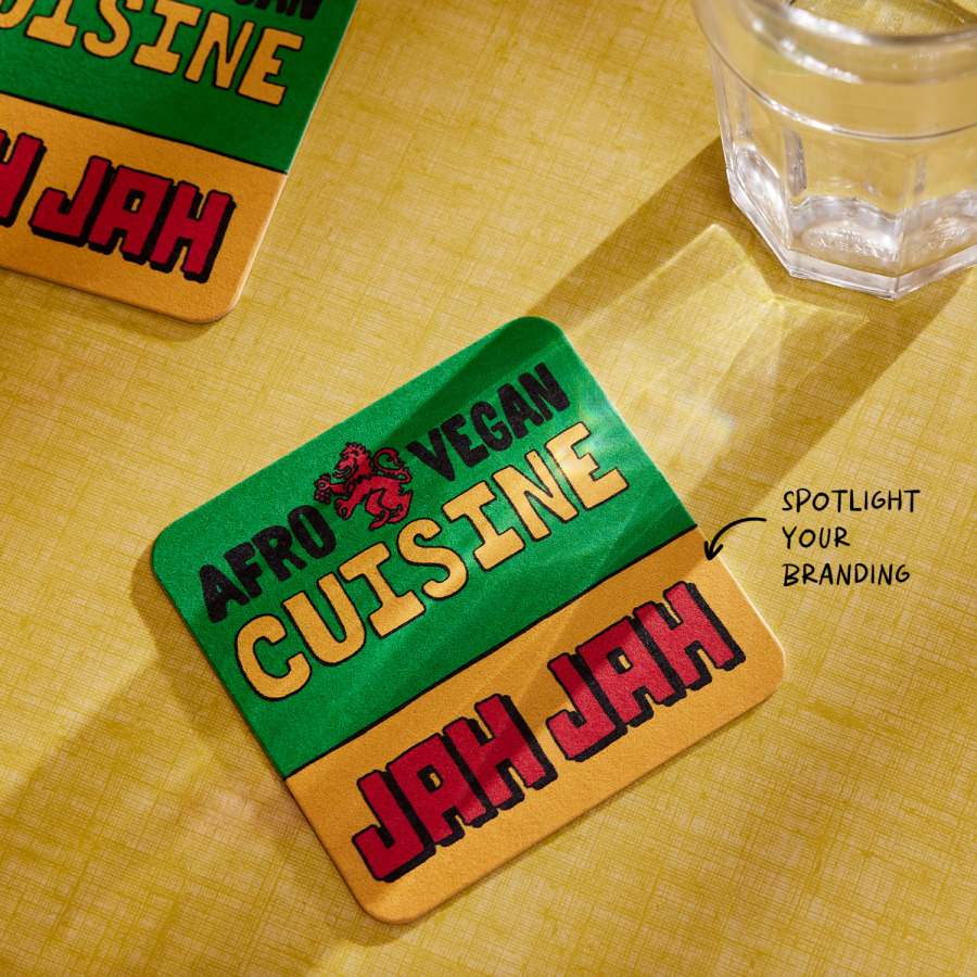 custom cardboard coasters