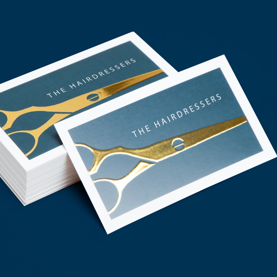 Gold Foil Business Cards