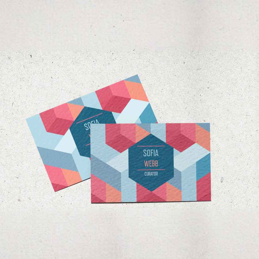 Cotton business cards