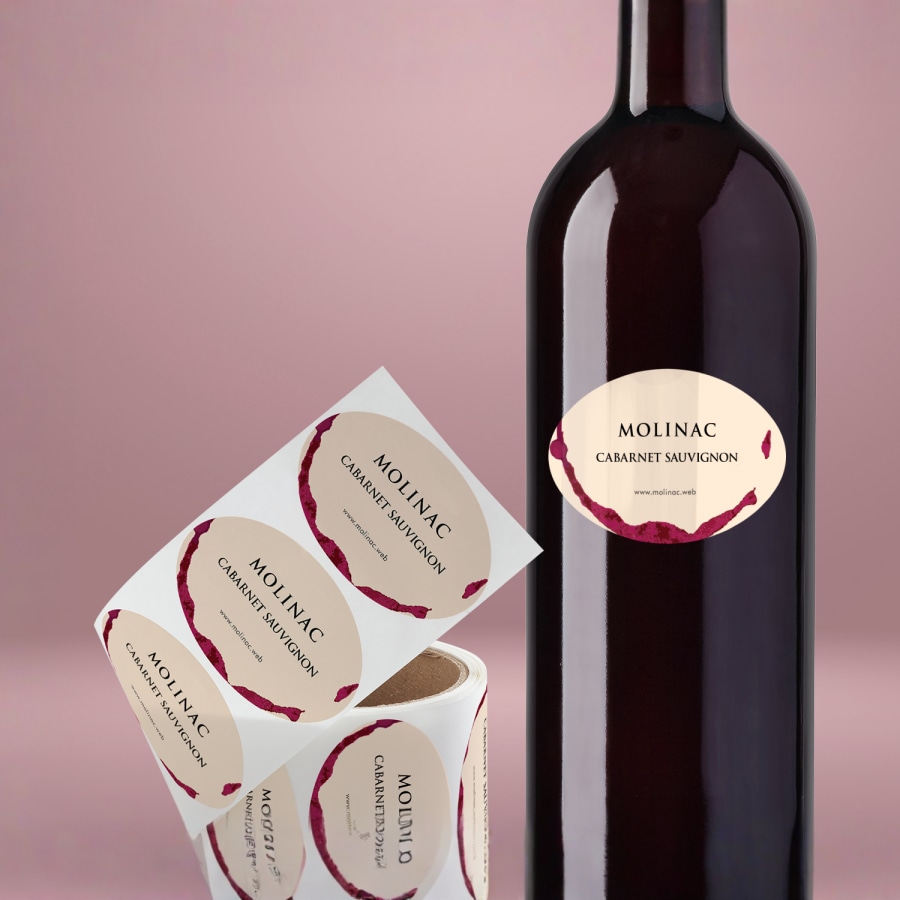 Personalised wine labels