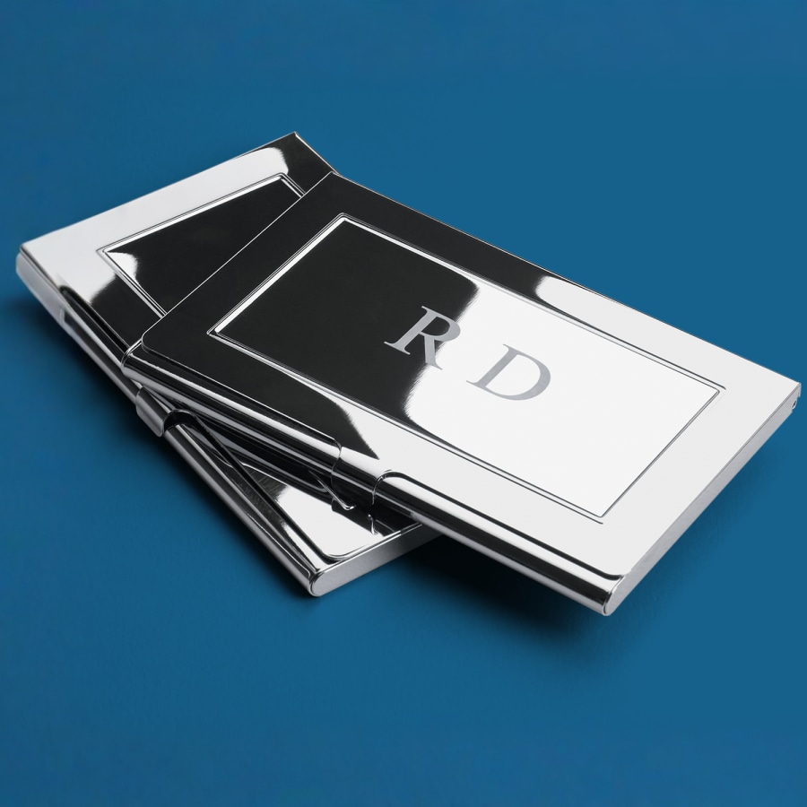 Engraved Business Card Holders, Personalized Holders VistaPrint