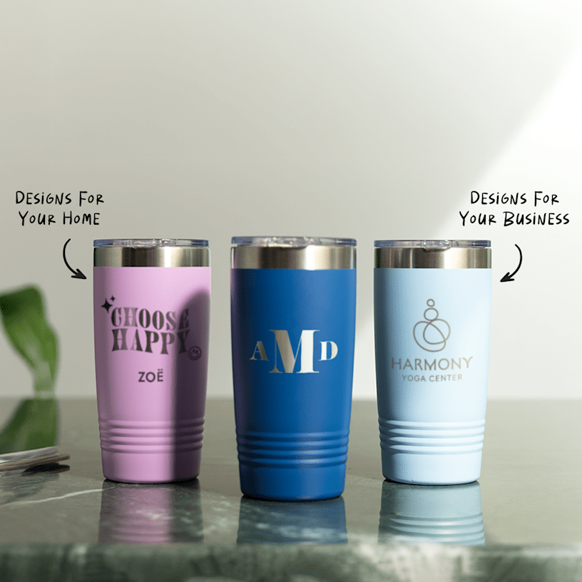 Custom 20 oz Tumbler VistaPrint