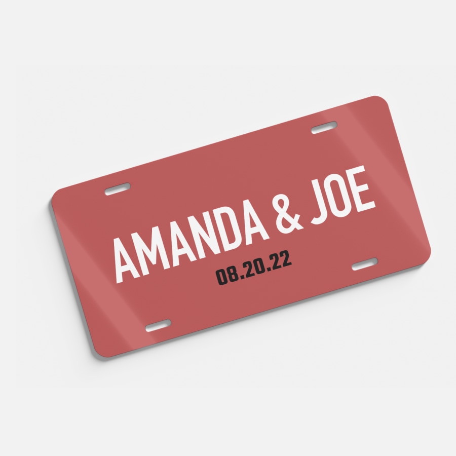 Custom License Plates