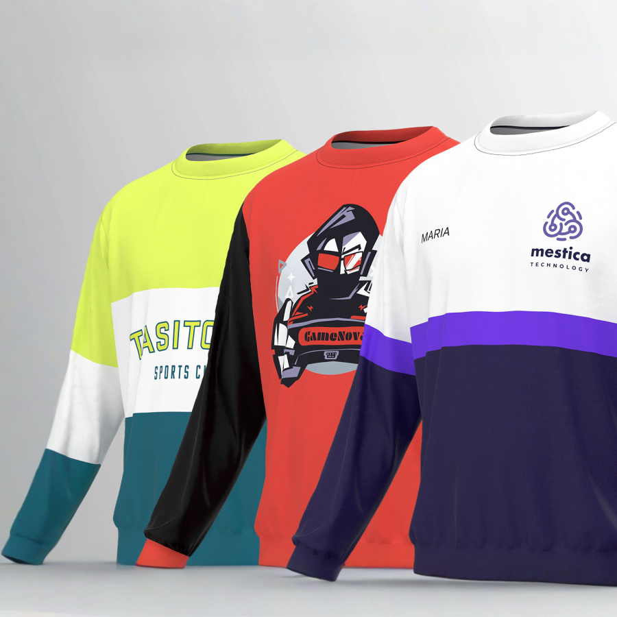 Full Custom Performance Crewneck Sweatshirt