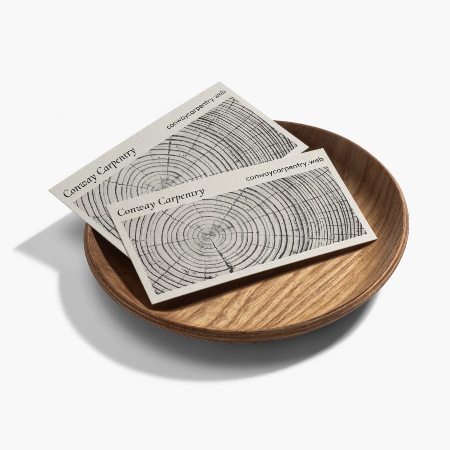 Bamboo Business Cards PRD-4UKBIHZFK