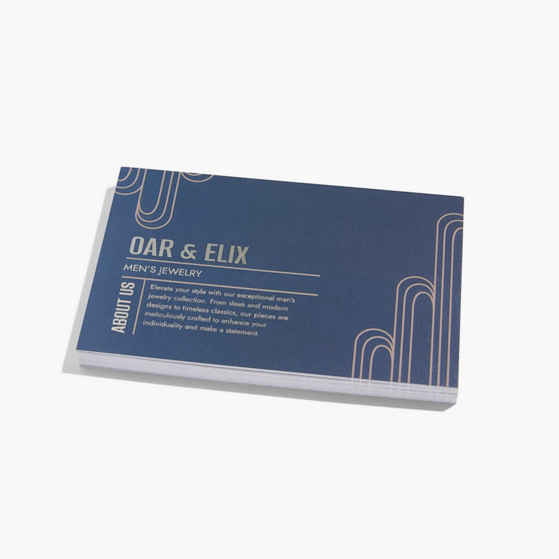 Foil Accent Postcards VistaPrint