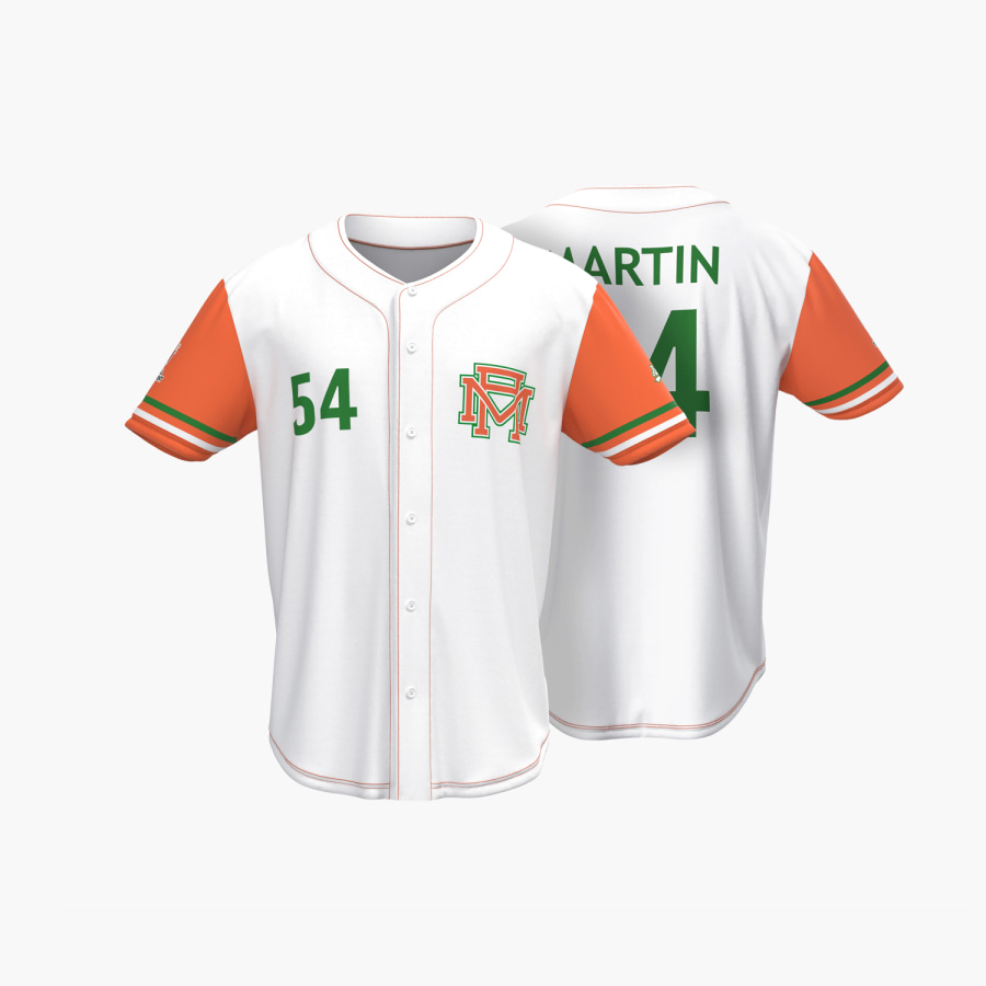 Camiseta de béisbol totalmente personalizada, image size:900x900