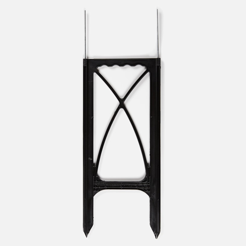 2 Supports à Pancartes En Acier Inoxydable - Tiges Robustes Pour événements, Rallyes, Sport - Porte-panneaux à Main - 2