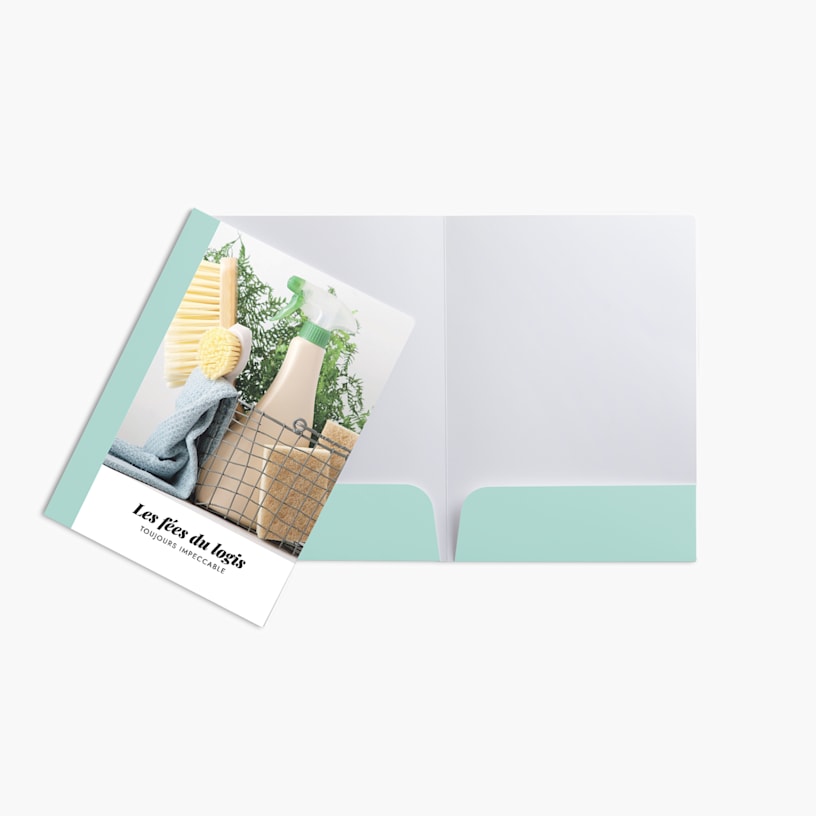 Chemise porte-documents personnalisée VistaPrint