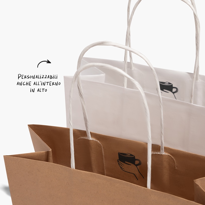 Carta Riciclata Borse Fatte Con Carta Del CaffÃ¨ Borsa Shopper In