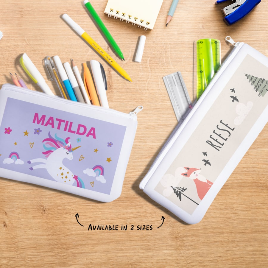 Personalised Kids Pencil Case, School Pencil Case VistaPrint New