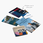 A4 booklets promoting a spa, placed in a flyer box.