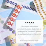 Esimerkki 4 valitusta tuotteesta