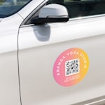 personalised car door magnets