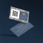 Visitenkarte mit QR-Code