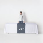 custom table runners for trade shows