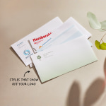 custom envelopes with rainbow