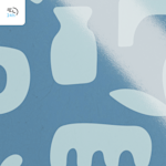 A close-up of a glossy business card, with a 24-hour delivery icon in the corner.