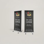 Outdoor Pull Up Banners